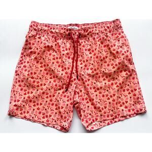 Men's Mr. Swim Orange Fruit Swim Trunks Size Large